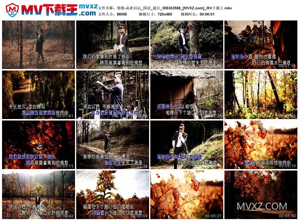 柴俊-从此以后_国语_流行_MB303588